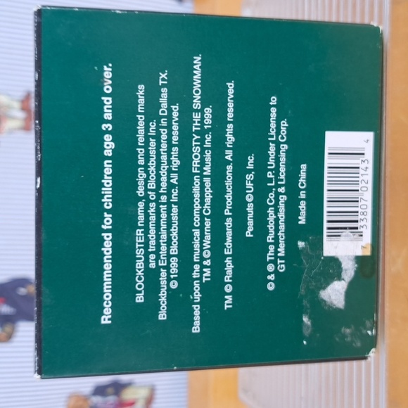 Vintage Blockbuster Frosty the Snowman   Whirl Around spinning Christmas decor - Picture 3 of 6